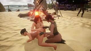 Wild Life Animation Threesom Collection [part 02] Sex Game In nature's garb Game Play [18+]
