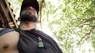 Almost caught in Abandoned Building public outdoor banging my self with dildos Jona Ortiz Ortizjona