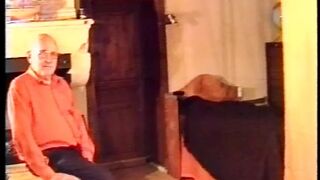Golden-haired German Lady Gets to Play with the Toy and Real Rod