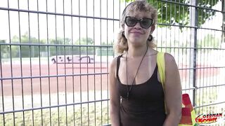 German Scout - Slim German Latin honey Mature Jessie Lie Pick up for first Casting Bang