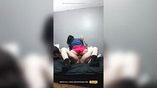 Sexy Red Satin Shorts