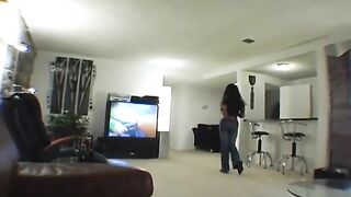 Young Black Pussy Tastes the Massive Black Ramrod of Lexington Steele Cumming in Her Mouth