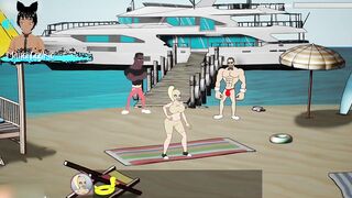 Fuckerman: Summer time - It has been so hot outside so let's take off all our garments and kewl off