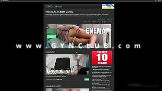 medical fetish clip with Laura