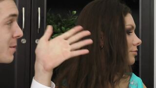 Michelle Denisova Catches Void urine In Her Mouth Then Dribbles It Onto Anna Parshukova's Snatch