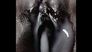 Ebony Belly Inflation - Giant Cumflation Sex