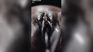 Ebony Belly Inflation - Giant Cumflation Sex