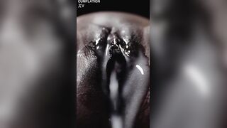 Ebony Belly Inflation - Giant Cumflation Sex