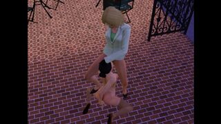 Angel banged her teacher - video game