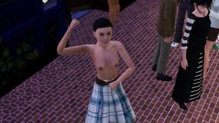 Angel banged her teacher - video game