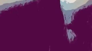 Cartoon Kitty Twerking and showing anal opening