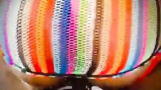 Skittles burst all over my weenie