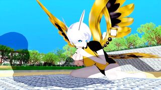Sex with MOTHRA 3D COMICS