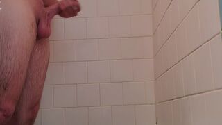 Wanking in the shower!!