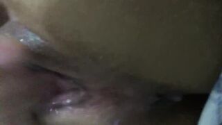 Small latin hottie squirtS by anal