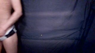 Danby Bust Big Load Jerking Off in Panties