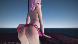 MMD R18? Pink Misaka - Pleasant Devil 1087