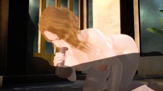 GOLDEN-HAIRED BANGED 3D HENTAI