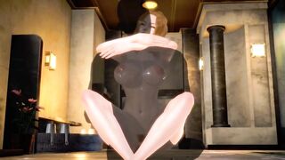 GOLDEN-HAIRED BANGED 3D HENTAI