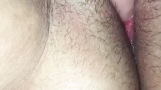 Bulky housewife plays with sextoy