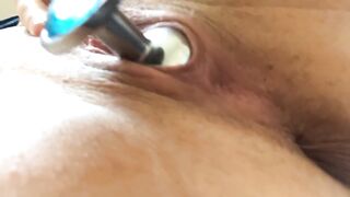 MILF Attempts To Self Screw With Booty Plug
