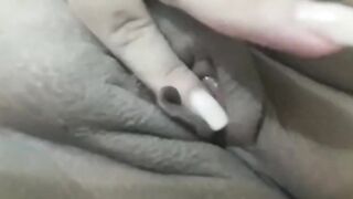 Agreeable shaved Lalin gal pussy tease playing