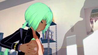 [RWBY] Emerald(3d hentai)