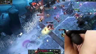 Playing League of Legends with a sex-toy on my love button #1 Luna