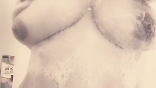 big soapy tits