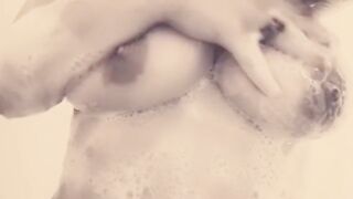 big soapy tits