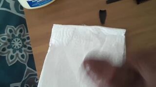Solo hunk cumshot