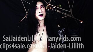 Vampire Lover Devotion (Solo Snatch JOI Teaser) with SaiJaidenLillith