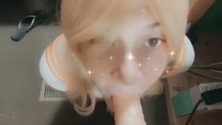 Sailor Venus POV Oral sex-job and Titty Bang