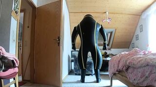 Miater Blowup - Inflatable Cyborg Suit overinflated