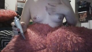 Disrobe Teasing Then Playing With Pierced Nipps Solo Massage