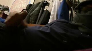 Bussing a nut while i watch my cutie masturbate