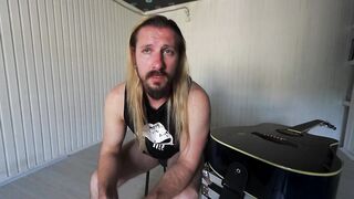 JV#10: playing guitar, singing, working out and wanking to my friend's ex-wife!