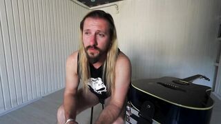JV#10: playing guitar, singing, working out and wanking to my friend's ex-wife!