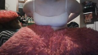 Playing and Massaging Petite Pierced Tits Undress Teasing