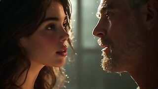 18 year old teen girl fucked by 60 year grand-dad in His car Female moaning real sex Ai generated voice over