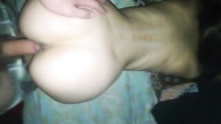 Skinny 18-year-old Angel with a Ideal Ass Doggy Style