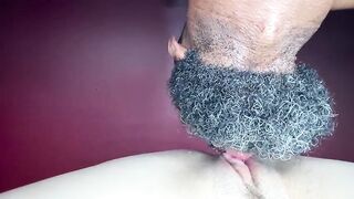 Naughty Golden-haired wants BBC after teasing her constricted pussy