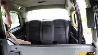FakeTaxi - Blonde Welsh mum with amazing melons gets dirtier than a plasterers radio in the world famous fake taxi