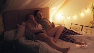 The video is good, but the sex is much better! Mutual masturbation and sideways sex by a real couple
