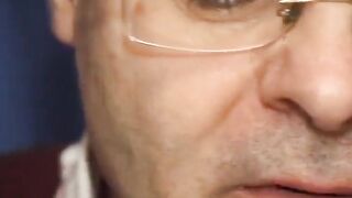 French Granny Got to Suck Cock at Dinner