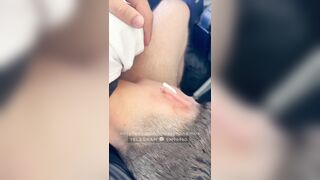 StepDaddy and StepSon 18 y.o twink edging public gay cruising Smelly Socks stinky feet TN blowjob