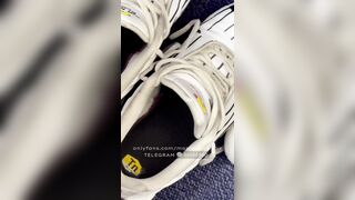StepDaddy and StepSon 18 y.o twink edging public gay cruising Smelly Socks stinky feet TN blowjob