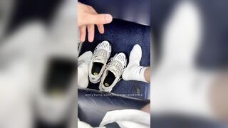 StepDaddy and StepSon 18 y.o twink edging public gay cruising Smelly Socks stinky feet TN blowjob