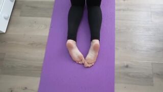 Screwing my step mommy whilst doing yoga