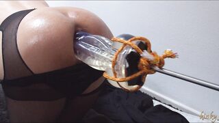 Screw Machine wrecks my asshole doggy position - anal artporn 4K